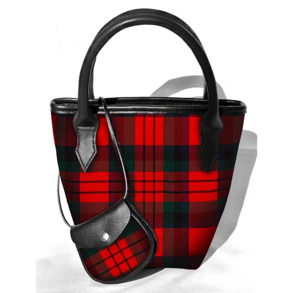 Handbag, Purse, Mini Iona Bucket Bag, MacDuff Tartan